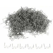 500PCS 0.8MM Hot Staples Plastic Welding Wave Stapler For Car Bumper Repair Kit