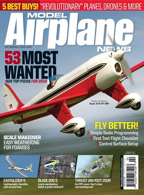 MODEL AIRPLANE NEWS 244 Select Issue Collection On USB Flash Drive
