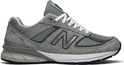 New Balance Mens M990V5 'GREY' Shoes, size 9.5