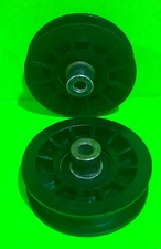 HUSQVARNA 532194326 V-GROOVE IDLER PULLEY & 532194327 FLAT IDLER PULLEY SET