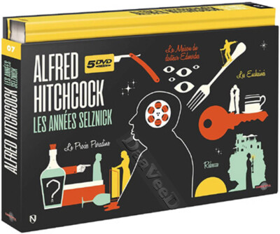 Alfred Hitchcock: The Selznick Years NEW PAL Cult 5-DVD Boxset Laurence Olivier