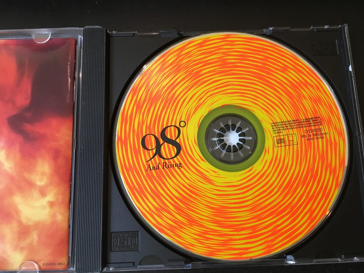 98 Degrees And Rising CD, Oct-1998, Motown Label VERY GOOD