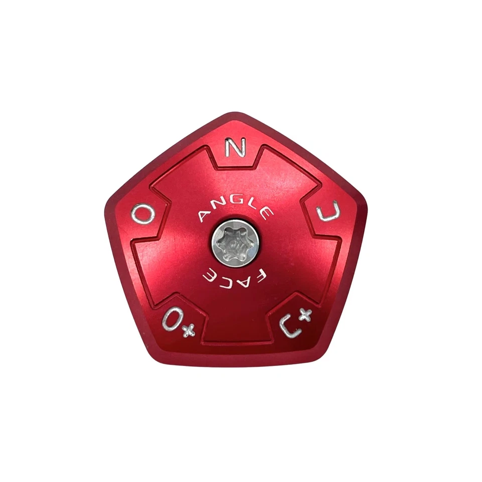 1*Gold/Red Angle Face ASP Adjustable Sole Plate for Taylormade R11S Golf Driver - Image 4 of 4