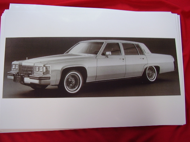 1984 CADILLAC SEDAN DE VILLE 11 X 17 PHOTO PICTURE | eBay