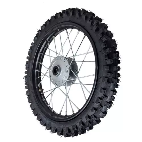 14" Front Wheel Rim Tire 12mm Axel Hole Apollo SSR 125cc CRF Dirt Bike Pit Bike