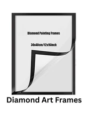 Diamond Art Frames DIY Diamond Painting Kits Frames 12" x 16"