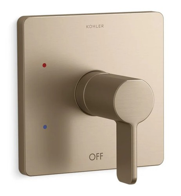 #ad Kohler K TS23501 4 BV Parallel Pressure Balanced Valve Trim Only w Lever Handle $250.00