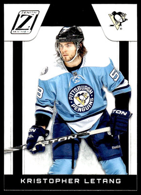 10 11 PANINI ZENITH KRIS LETANG #104 PENGUINS