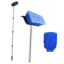60" Car Wash Brush with Long Handle - Soft Bristle Car Washing Brush
