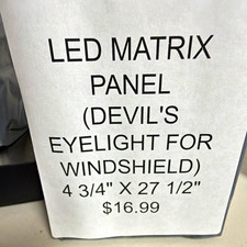 16x96 Multicolor LED Dot Matrix Panel App Control 5V 2A RoHS
