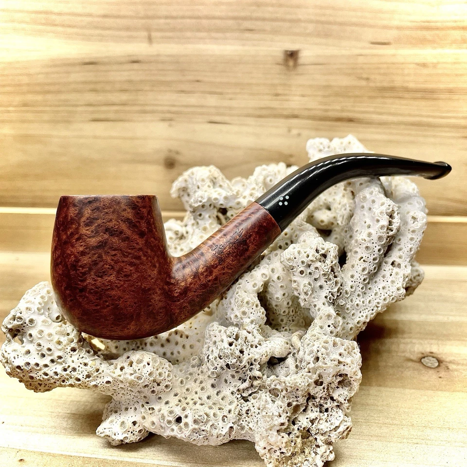 48g Sasieni 8-Dot Pat. Pipa Estate de billar doblada "REGENTE" No # *RESTAURADA* Foto 2 de 4