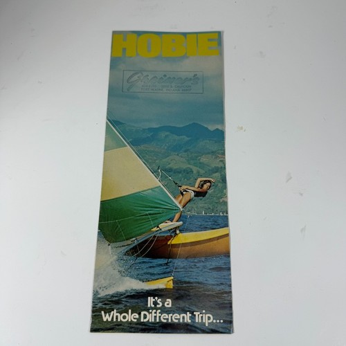 Hobie Catamaran 1974 Sales Brochure 10 12 14 16 Original Color Photos