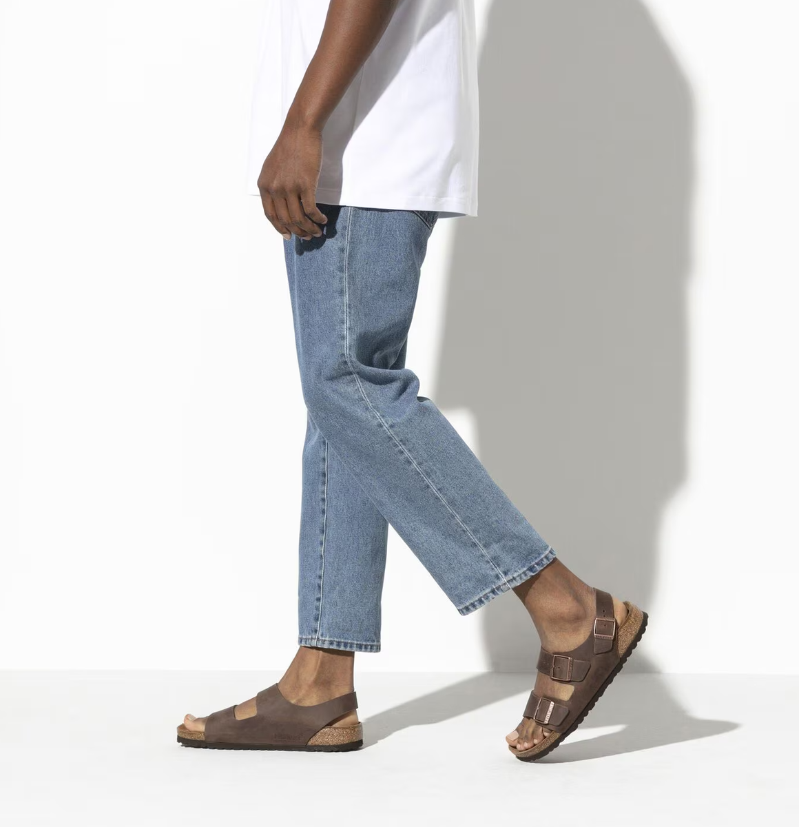 NEW* Unisex BIRKENSTOCK Milano Oiled Leather Sandal HABANA 