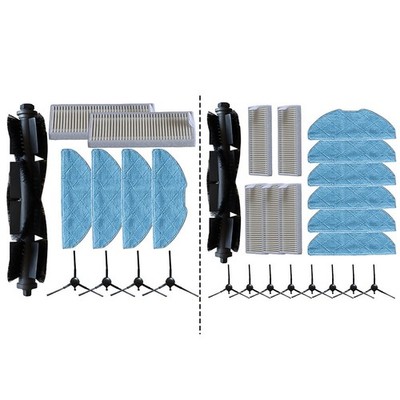 Main Brush and Side Brush Kit for Eureka Lvac Voice Nuo and For Dynaking R21