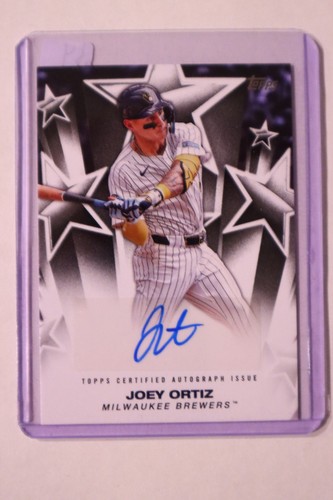 2025 Topps Series 1 - Baseball Stars Autographs Joey Ortiz #BSA-JO (AU)