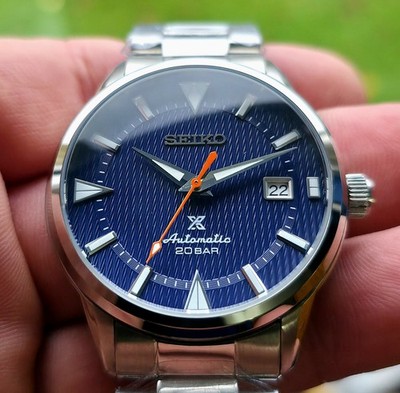 New Seiko X Alpinist Deep Blue Lake 6R35A