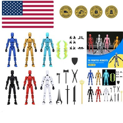 蝋人形　12体セット 6 Pack Assembly Completed T13 3D Action Figure,Dummy Nova Titan