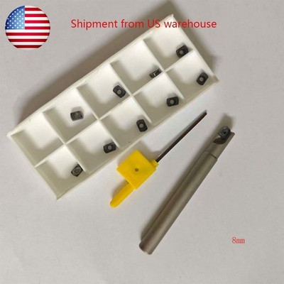 5/16'' Indexable Milling Shank 10mm With Carbide Milling Cutter Insert LSMT0202