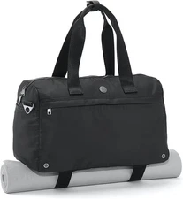 Core 2.0 Fitness Bag (Onyx Black) - Stylish & Premium Sports Duffel Bag for G...