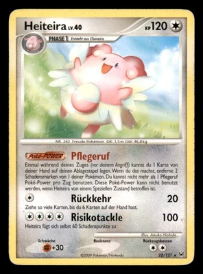 Pokemon Heiteira 22/127 Platin Deutsch - Bild 1 von 2