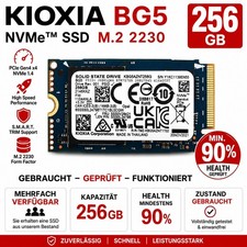  KIOXIA BG5 256GB NVMe M.2 2230 SSD PCIe Gen4...