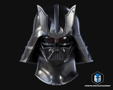 Sith Darth Vader Samurai Helmet - Galactic Armory - DIY - Painted