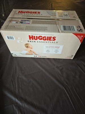 Huggies Skin Essentials 2, 12-18 lb, 5-8 kg 72 Cnt New