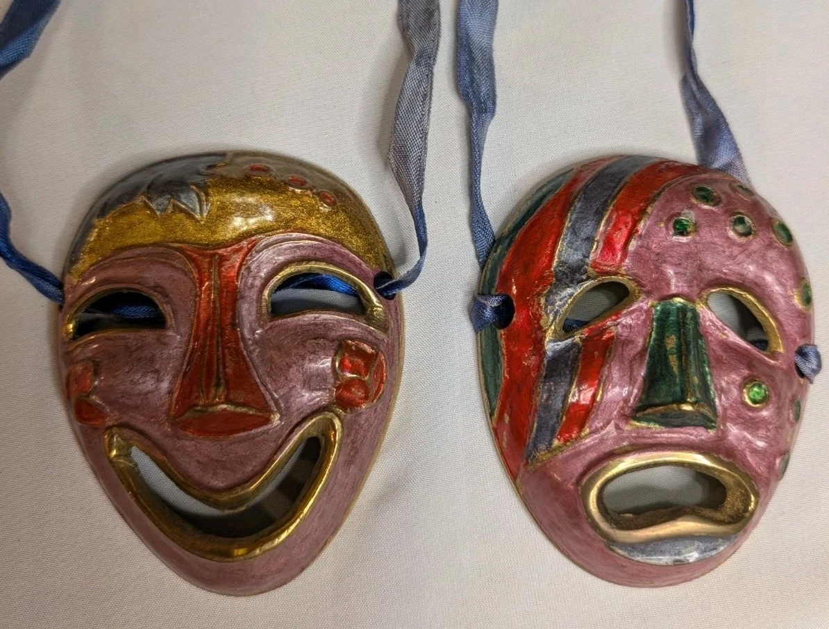 Happy And Sad Face Masks