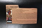 Vintage 1985 GI Joe A W E Striker Driver Crankcase File Card