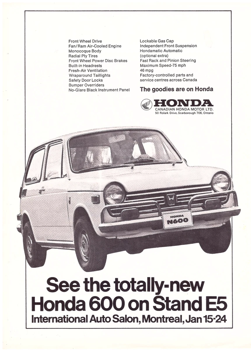 Honda N600 for sale | eBay