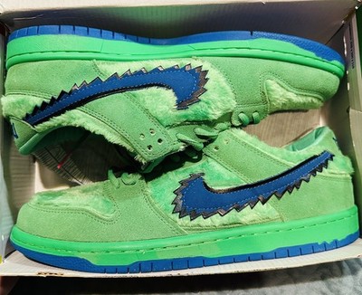 Nike SB Dunk Low Pro - Grateful Dead - Green - 10.5 