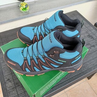 SKOGAN SKO TEX PERTUUN 5009 441 Wanderstiefel Royalblue Gr. 47 Neuwertig