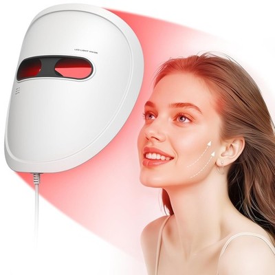 Red Light Therapy Mask for Face, LED Face Mask Light Therapy, Anti-Aging Facial