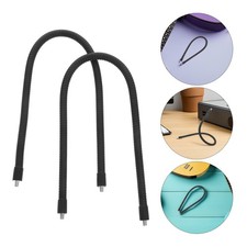 2 Pcs Tripod Thread Adapter Bracket Flexible Gooseneck Camera Mount