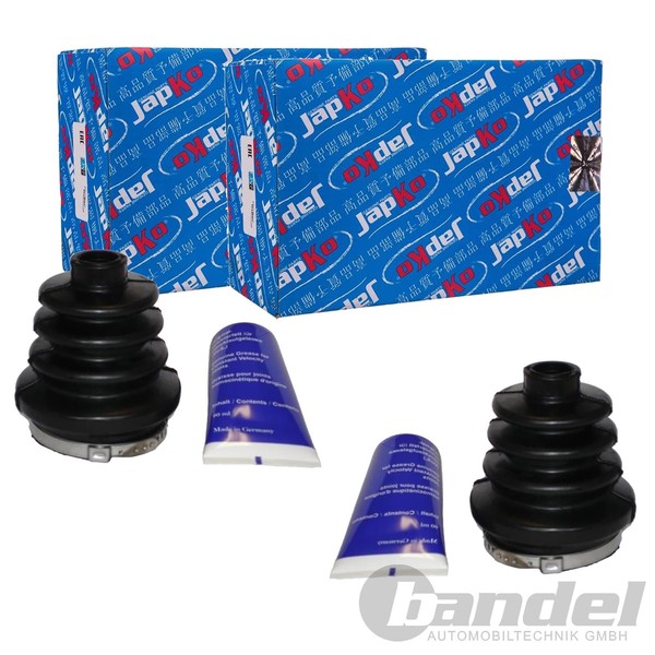 2X Japko Achsmanschetten Satz Getriebeseitig Passend FüR Chevrolet Lanos Daewoo-image