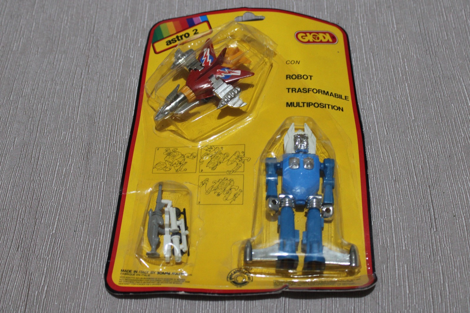 GIODI SERIE ASTRO 2 VINTAGE ANNI 80 COMPLETO NUOVO/NEW