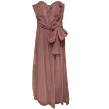 Birdy Grey Christina Convertible Tulle Bridesmaid Dress In Sandy Mauve Size S