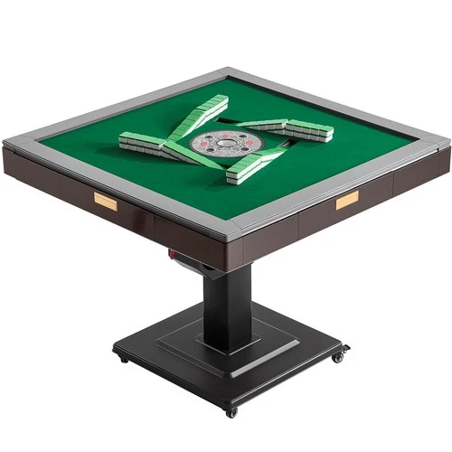 Uimoso Automatic Mahjong Table with Wheels and 2 Sets of 40 mm Tiles