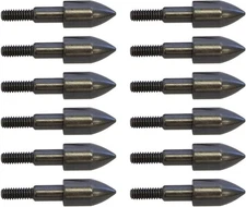 New Archery Products NAP Bullet Field Point 5/16" 100gr 5/16, Black 