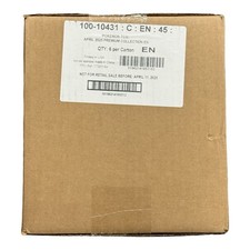 Pokemon TCG: Iono's Bellibolt EX Premium Collection Factory Sealed 6 Box CASE