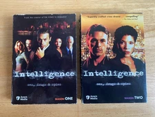Intelligence Complete Series Season 1 & 2 DVD 4-Disc Set Lot NTSC Acorn Media