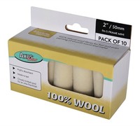 "10 X 2\" Axus Blonde 100% NatüRliche Wolle Mini Farbroller (AXU/RBLN210)"
