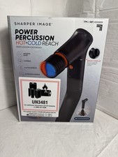 Sharper Image Power Percussion Pro Hot  Cold Massager