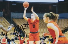 Bella Alarie Princeton Tigers (Dallas Wings) Signed 4x6 Photo