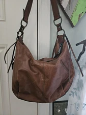 Hobo International Brown Leather Shoulder Bag