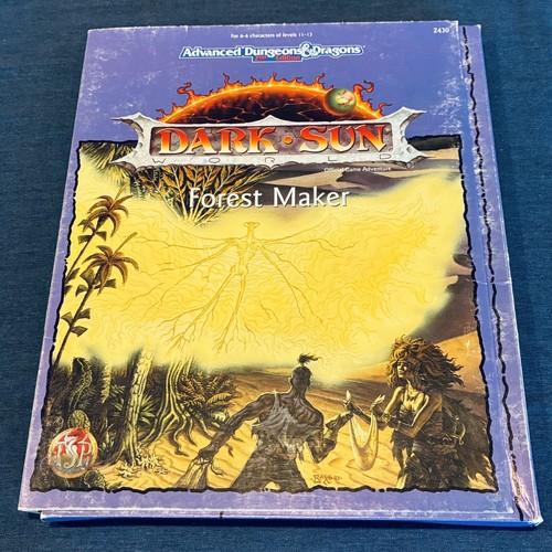 Advanced Dungeons & Dragons Dark Sun Forest Maker 