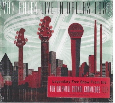 Van Halen - Live in Dallas 1991 - Digipack - CD - Neu / OVP