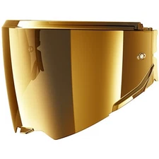 Shark OXO Motorbike Motorcycle Helmet Visor - Not Road Legal - IRIDIUM GOLD