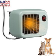 Dog House Heater 600W Wall Mount Pet Heating Chew Proof Cord Overheat Protection