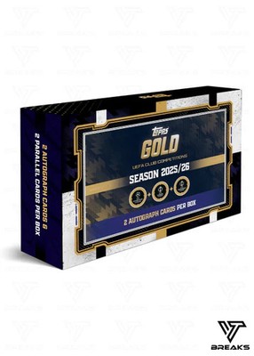 2025-26 TOPPS UCC GOLD HOBBY BOX